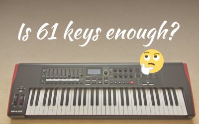 Is a 61 key keyboard enough?